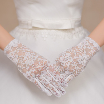 Gants de mariage Dentelle Montrer Dentelle Classique Mince Court - Page 1