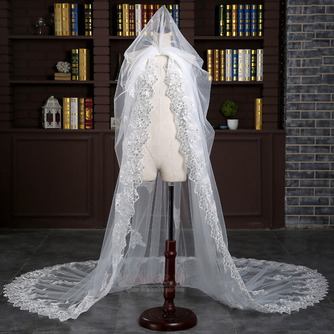 Voile allongé et élargi 3 mètres de long voile de queue accessoires de mariage de mariée en gros - Page 3