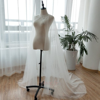 200CM Cape de mariage double tulle châle châle de mariage - Page 3