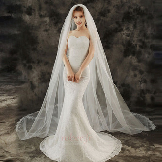 Cathédrale voile de fuite long voile de mariage accessoires photo studio photo voile usine en gros - Page 3