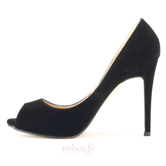 Populaire bouche de poisson flanelle talons hauts sandales de mode d'été mariage demoiselle d'honneur talons hauts - Page 10