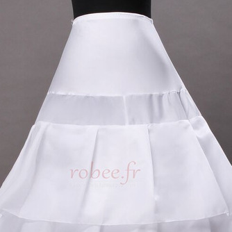 Robe de mariée mariée jupon quatre anneaux en acier quatre volants jupon élastique corset jupon - Page 3