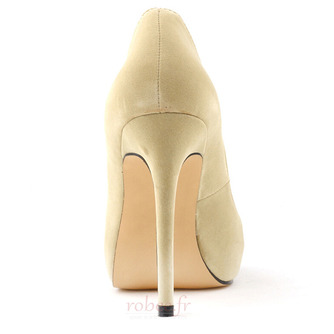 Populaire bouche de poisson flanelle talons hauts sandales de mode d'été mariage demoiselle d'honneur talons hauts - Page 9