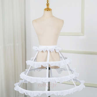 Lolita cage à oiseaux jupon creux jupon à volant réglable longueur 55CM - Page 1