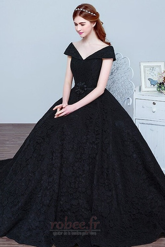 Robe de bal Couvert de Dentelle Automne Festin Rosée épaule Lacez vers le haut - Page 3