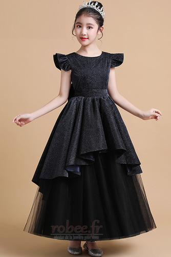 Robe de fille de fleur Orné de Nœud à Boucle Longueur Cheville - Page 4
