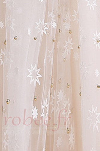 Robe de fille de fleur Luxueux Fermeture à glissière Tulle Ceinture en Étoffe - Page 5