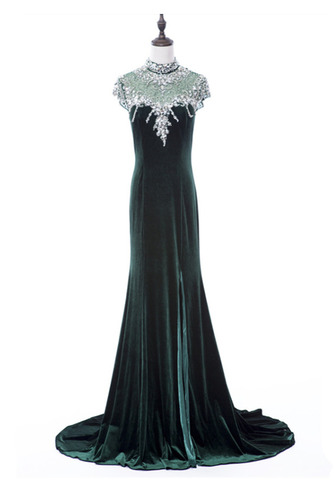 Robe de soirée Longue Norme Naturel taille Étoilé Manche Courte - Page 1