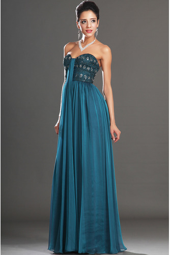 Robe de soirée noble Fermeture à glissière Automne Sans Manches - Page 4