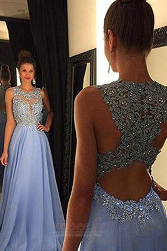 Robe de soirée Longue Mousseline Sans Manches Sexy semi-couverte - Page 2