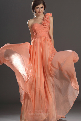 Robe de bal Naturel taille Composite Chiffon Orné de Rosette - Page 2