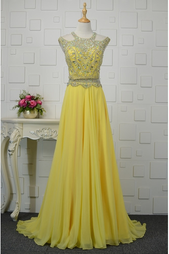 Robe de soirée Fête Elégant Longue Trou De Serrure Petit collier circulaire - Page 6