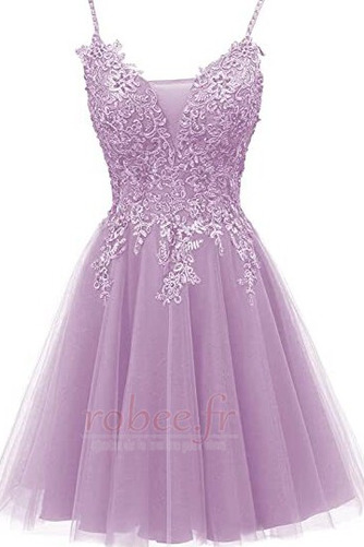 Robe de cocktail Vente Elégant Été Norme a ligne Bretelles Spaghetti - Page 9