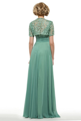 Robe mères Avec la veste Fête Taille haute Elégant Col en V Train de balayage - Page 2