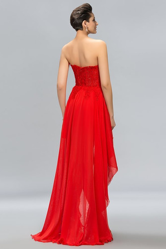 Robe de bal Classique Couvert de Dentelle Dos nu Sans Manches - Page 2