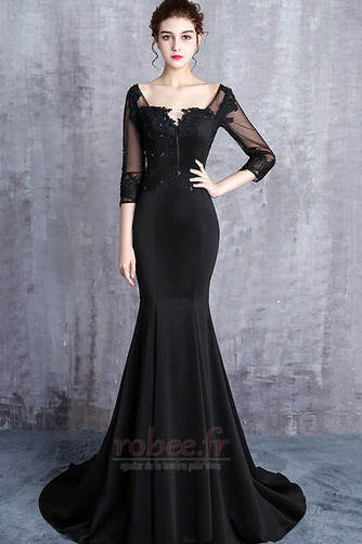 Robe de bal Petites Tailles Trou De Serrure Décalcomanie Manche Aérienne - Page 1