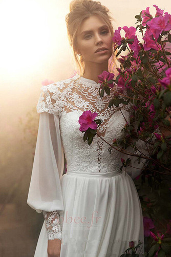 Robe de mariée Dentelle Manche de T-shirt De plein air a ligne - Page 3