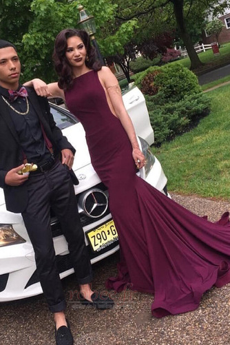 Robe de soirée Sirène Longue Triangle Inversé Hiver Simple Naturel taille - Page 1