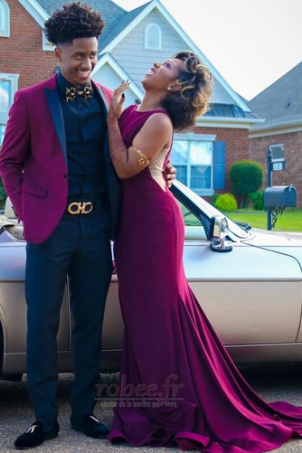 Robe de soirée Sirène Longue Triangle Inversé Hiver Simple Naturel taille - Page 5