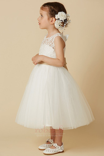 Robe de fille de fleur Elégant Petit collier circulaire Dentelle - Page 5