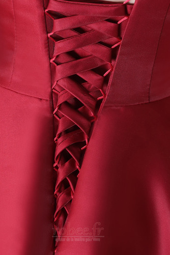 Robe de bal Formelle Froid Haut Bas Satin Asymétrique Ballon - Page 6