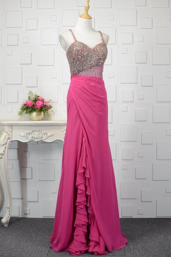 Robe de bal Dos nu Mousseline Traîne Courte Vintage Mariage Cristal - Page 2