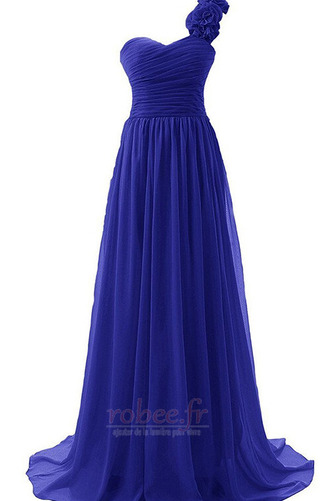 Robe de soirée Longueur de plancher A-ligne Elégant Laçage Sans Manches - Page 11