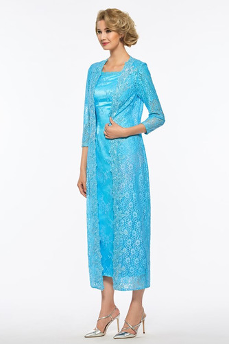 Robe mères Luxueux Glissière Manche Aérienne 3/4 Manche Cérémonie - Page 3