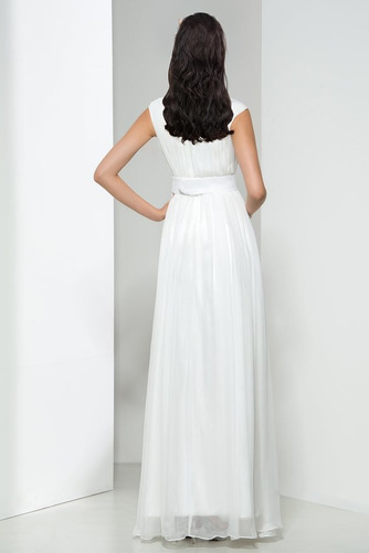 Robe de soirée Col Bateau Fermeture à glissière Manquant Manche de T-shirt - Page 2