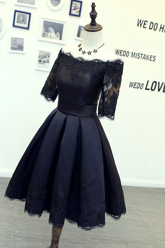 Robe de soirée Laçage Epurée Été Manche Aérienne Naturel taille - Page 1