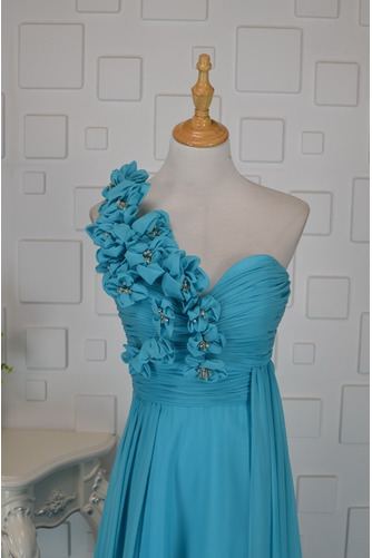 Robe de soirée Epurée Dos nu Train de petit Col Asymétrique Taille haute - Page 4