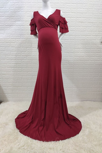 Robe de soirée Elégant Satin Élastique Manche Lâche Longue Été - Page 7