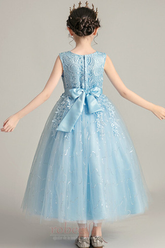 Robe de fille de fleur Vente Orné de Nœud à Boucle Décalcomanie - Page 5