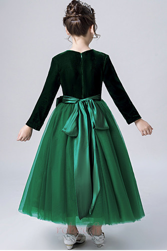 Robe de fille de fleur Elégant Petit collier circulaire a ligne - Page 2