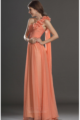 Robe de bal Naturel taille Composite Chiffon Orné de Rosette - Page 6