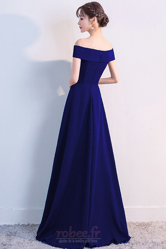 Robe de soirée Glissière Fête Naturel taille A-ligne Longueur au sol - Page 4