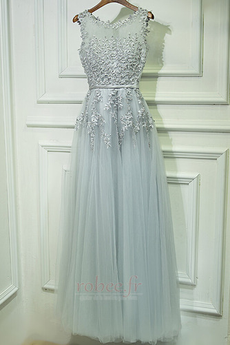 Robe de demoiselle d'honneur Fermeture à glissière Dentelle À la masse - Page 1