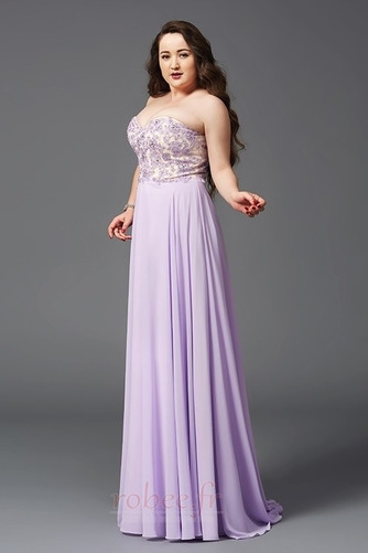 Robe de soirée Triangle Inversé Mousseline Sans Manches Été a ligne - Page 6