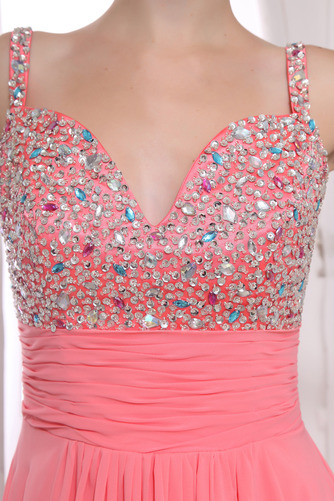 Robe de soirée Manquant noble Empire Larges Bretelles Sans Manches - Page 5