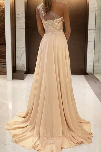 Robe de soirée Mousseline Petites Tailles A-ligne Été semi-couverte - Page 2