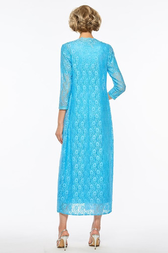 Robe mères Luxueux Glissière Manche Aérienne 3/4 Manche Cérémonie - Page 2