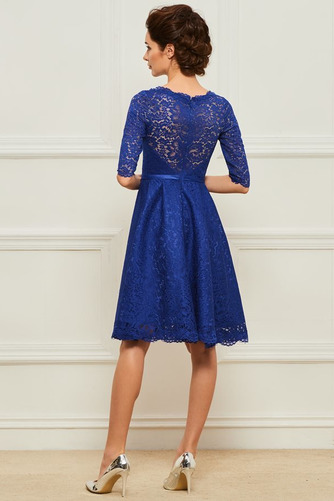 Robe mères Dentelle Mi-longues Manche Demi Fermeture à glissière - Page 3