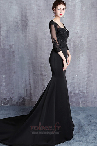 Robe de bal Petites Tailles Trou De Serrure Décalcomanie Manche Aérienne - Page 4
