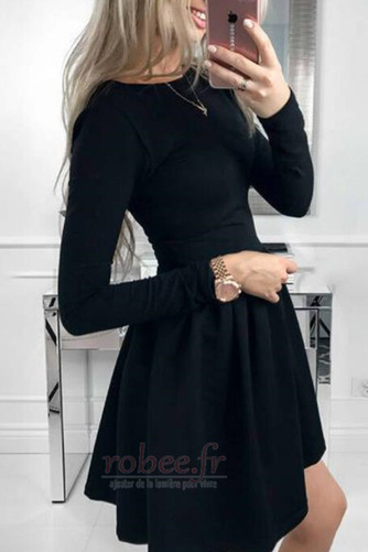 Robe de cocktail Haute Couvert A-ligne Manquant Printemps Naturel taille - Page 5