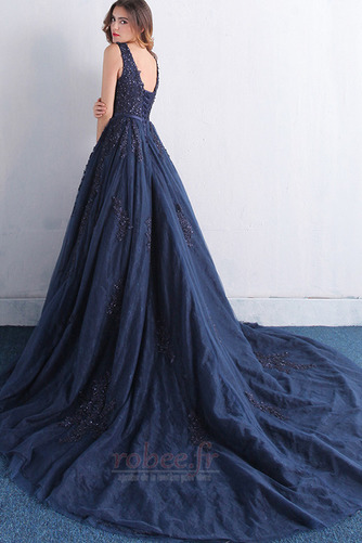 Robe de soirée Dos nu gossamer Formelle A-ligne Sans Manches - Page 2