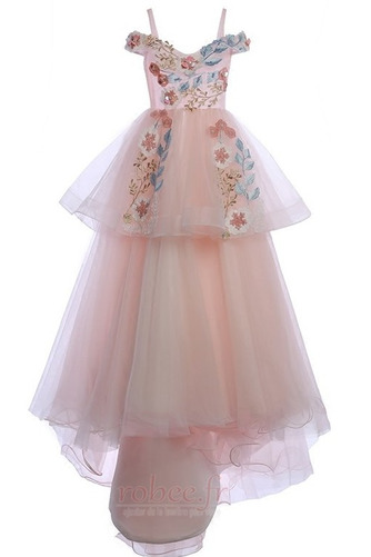 Robe de fille de fleur Décalcomanie Cérémonial Fermeture à glissière - Page 5