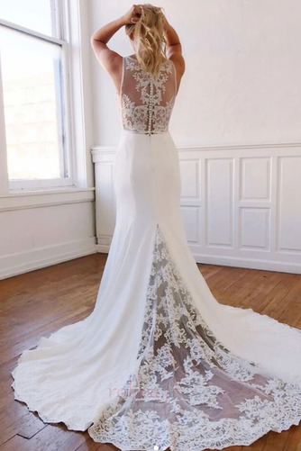 Robe de mariée Printemps Gazer Naturel taille Romantique Satin - Page 2