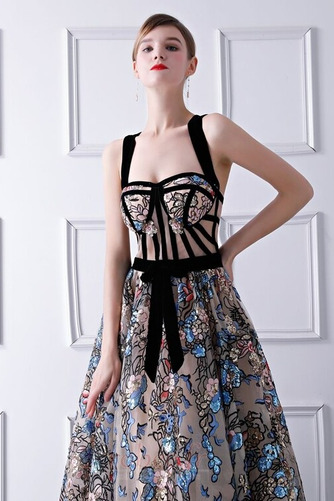 Robe de soirée Longue Classique Glissière Fête gossamer Naturel taille - Page 4