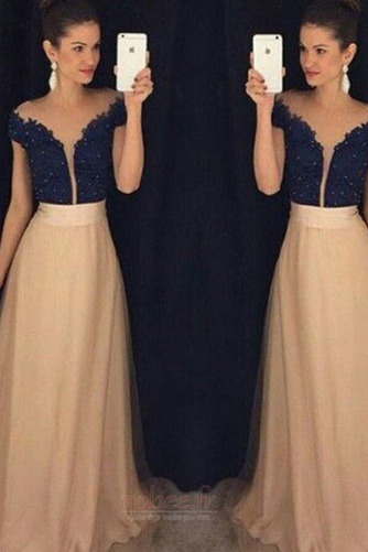 Robe de bal Drapé Manche Courte Pittoresque Naturel taille a ligne - Page 1