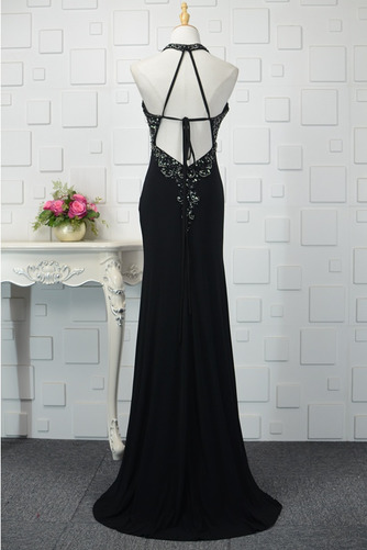 Robe de bal Cristal Sans Manches Accrocher le cou Mousseline - Page 3